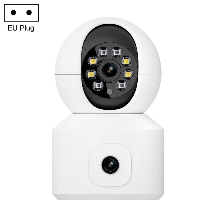 ESCAM QF010 2x2MP Dual Lens Dual Screen Surveillance WiFi Camera Support Two-way Voice & Motion Detection, QF010 ESCAM QF010 2x2MP Dual Lens Dual Screen Surveillance WiFi Camera Support Two-way Voice & Motion Detection, QF010